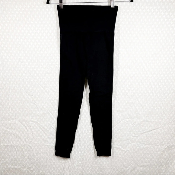 Spanx Black High Rise Seamless Leggings - Picture 1 of 3